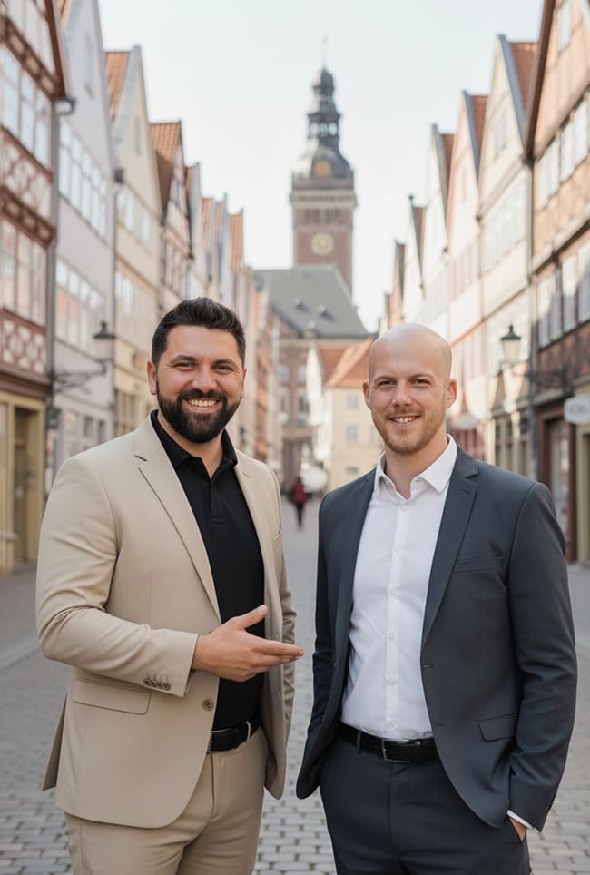 CRISMA Geschäftsführer Chris und Malte CRISMA Geschäftsführer Chris und Malte